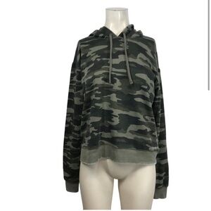 NWOT Lucky Brand Camo Hoodie size medium